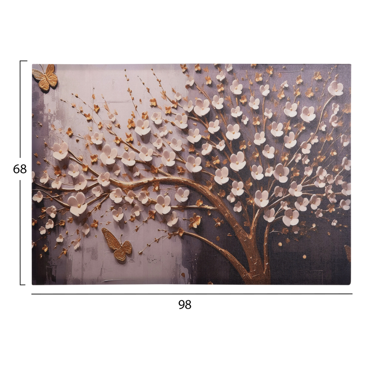 WALL PAINTING SERIES GOBI HM4863 PRINTED CANVAS 98x2,5(thickness)x68Hcm. [3]