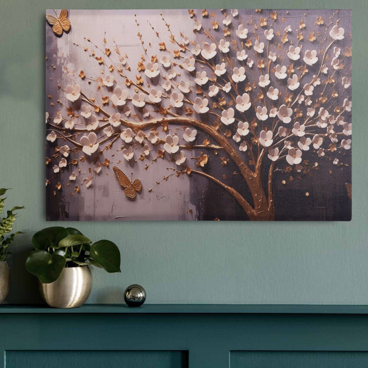 WALL PAINTING SERIES GOBI HM4863 PRINTED CANVAS 98x2,5(thickness)x68Hcm. [2]