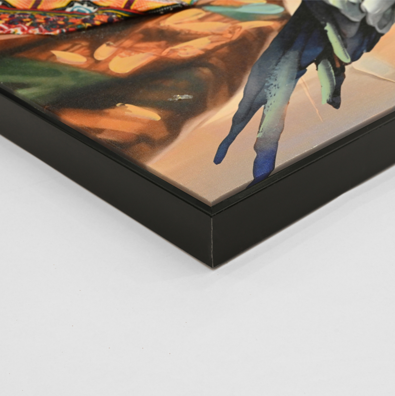 WALL PAINTING SQUARE ONNANOKO HM4566 BLACK PS FRAME-PRINTED CANVAS WOMAN FIGURE 82x4,5x82Hcm. [4]