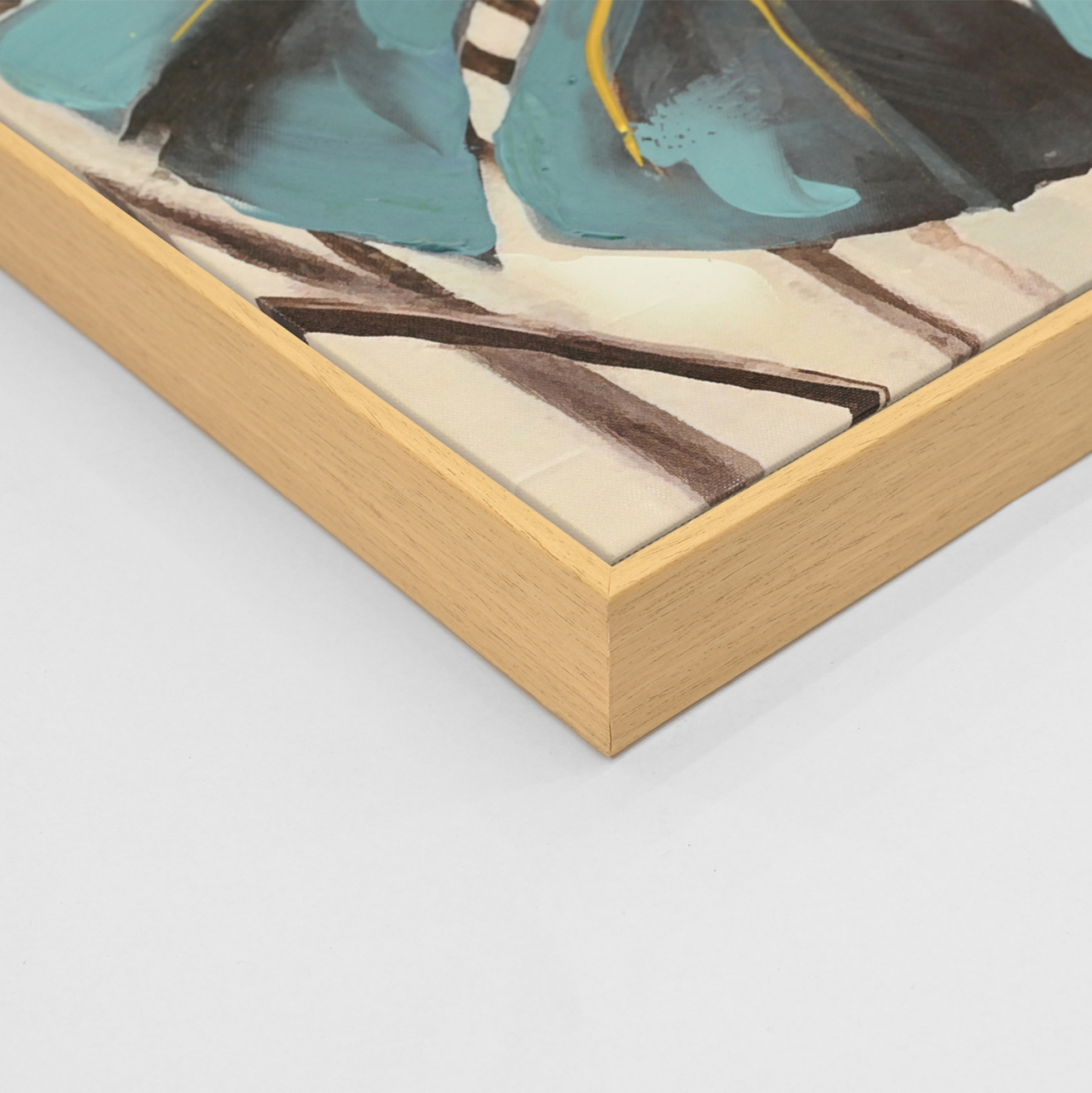 WALL PAINTING TROPICO HM4542 BEIGE PS FRAME-PRINTED CANVAS 62x4,5x82Hcm. [4]