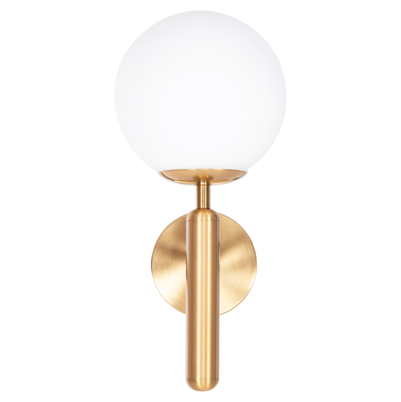 WALL SCONCE HOMY HM4470 METAL BASE IN GOLD-GLASS [E27] 14x21x33Hcm. [4]