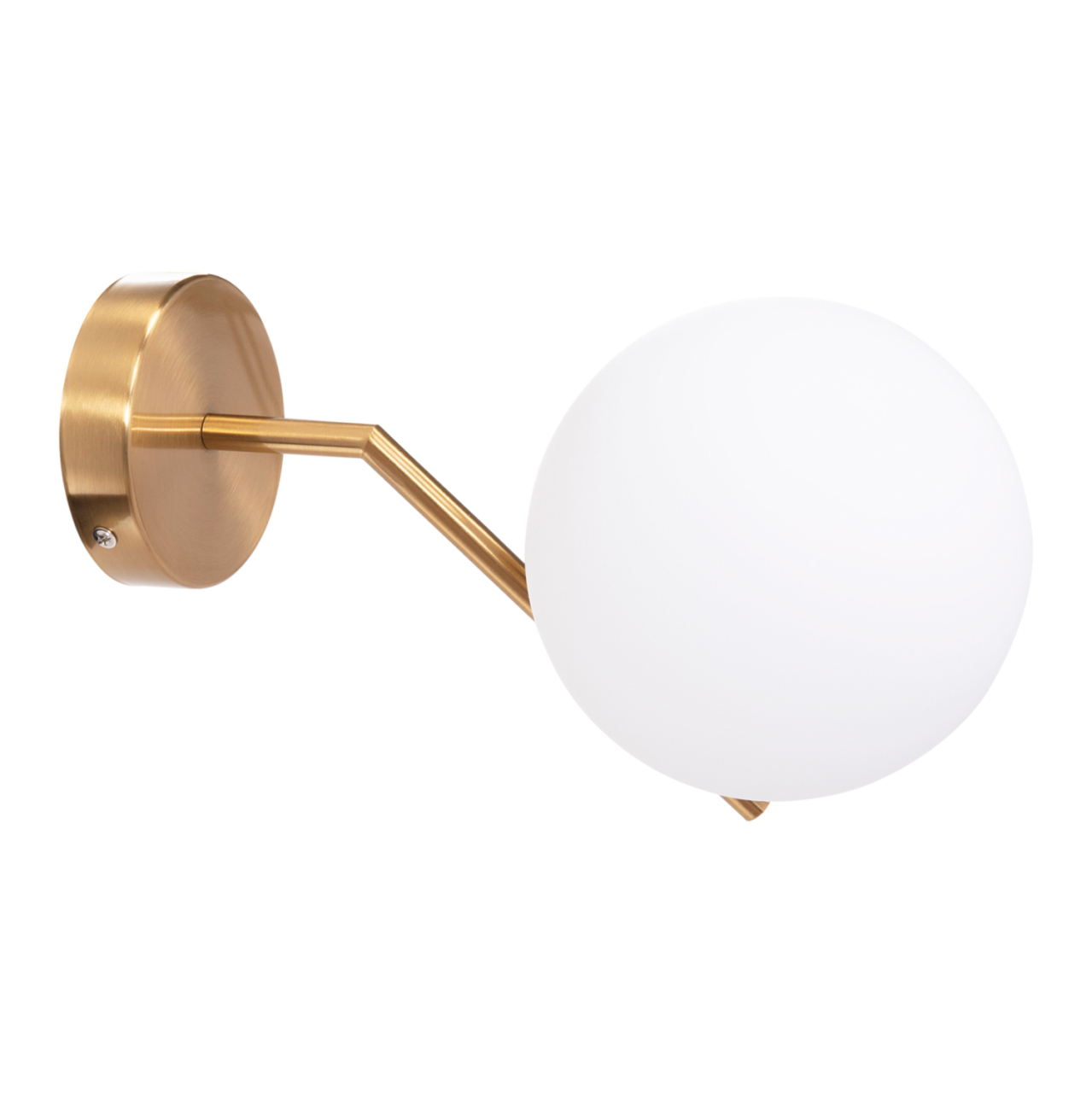 WALL SCONCE HOMY2 HM4471 METAL BASE IN GOLD-GLASS [E27] 14.5x28x21Hcm. [3]