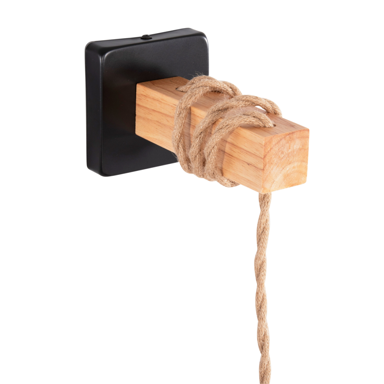 WALL SCONCE KINAN HM4466 METAL-ROPE 15.5x21x44Hcm. [4]