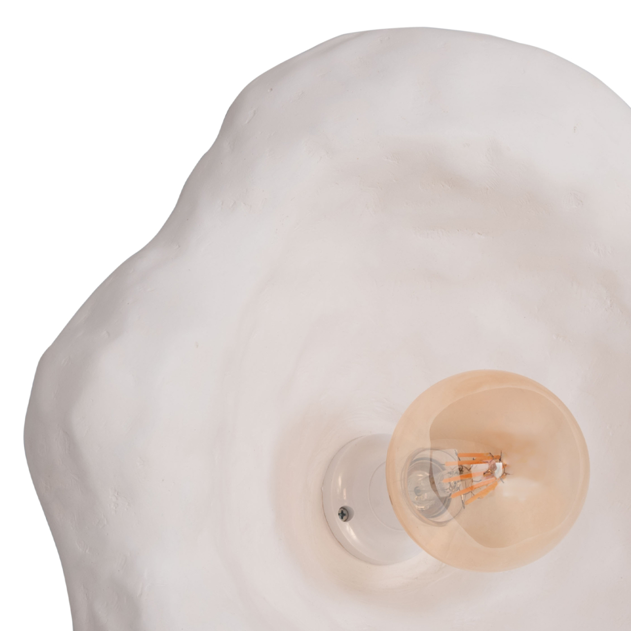 WALL SCONCE LUXON HM4701.02L FIBER CEMENT IN WHITE 44x15x42Hcm. [10]