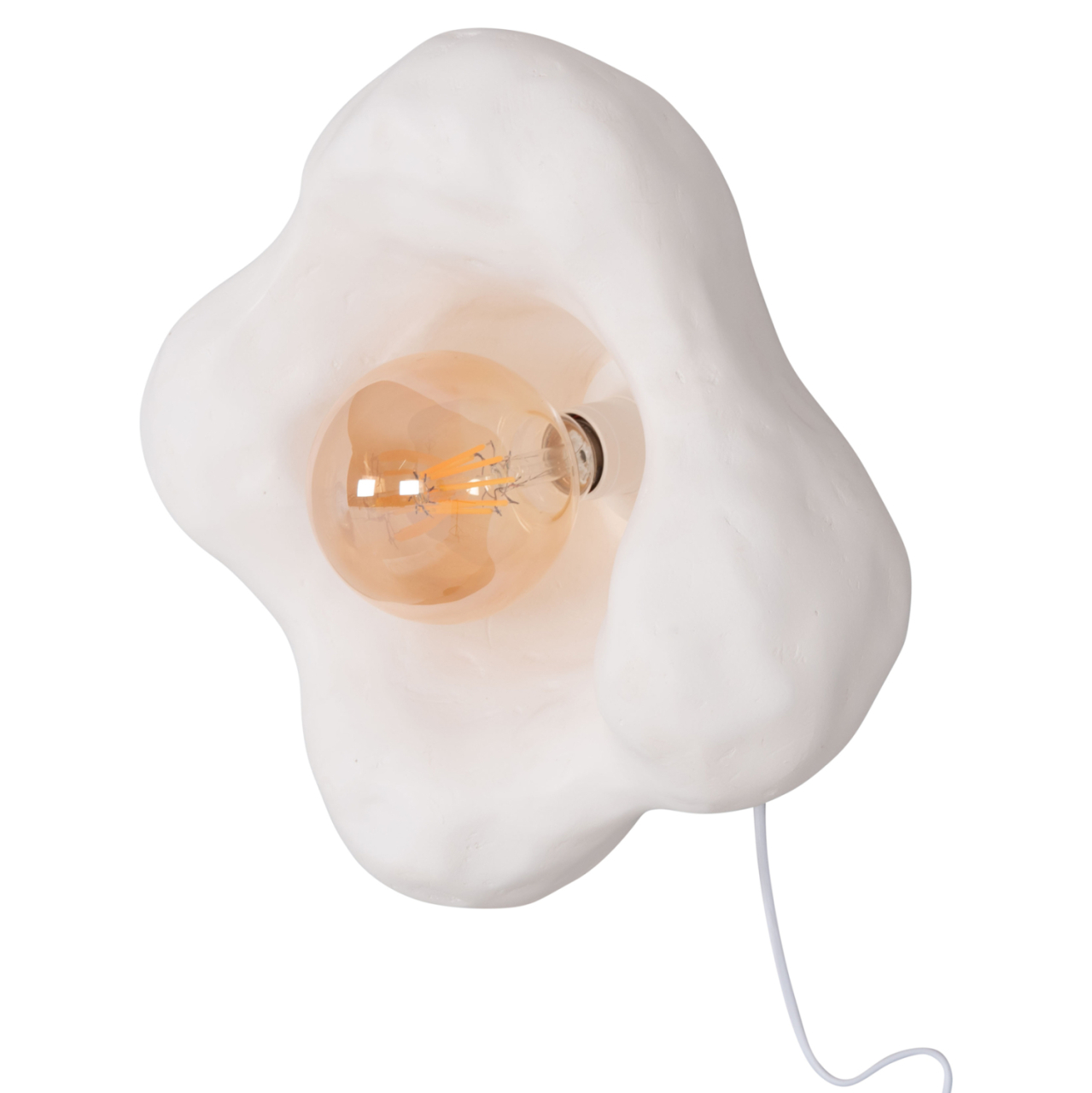 WALL SCONCE LUXON HM4701.02M FIBER CEMENT IN WHITE 28x15x28Hcm. [6]