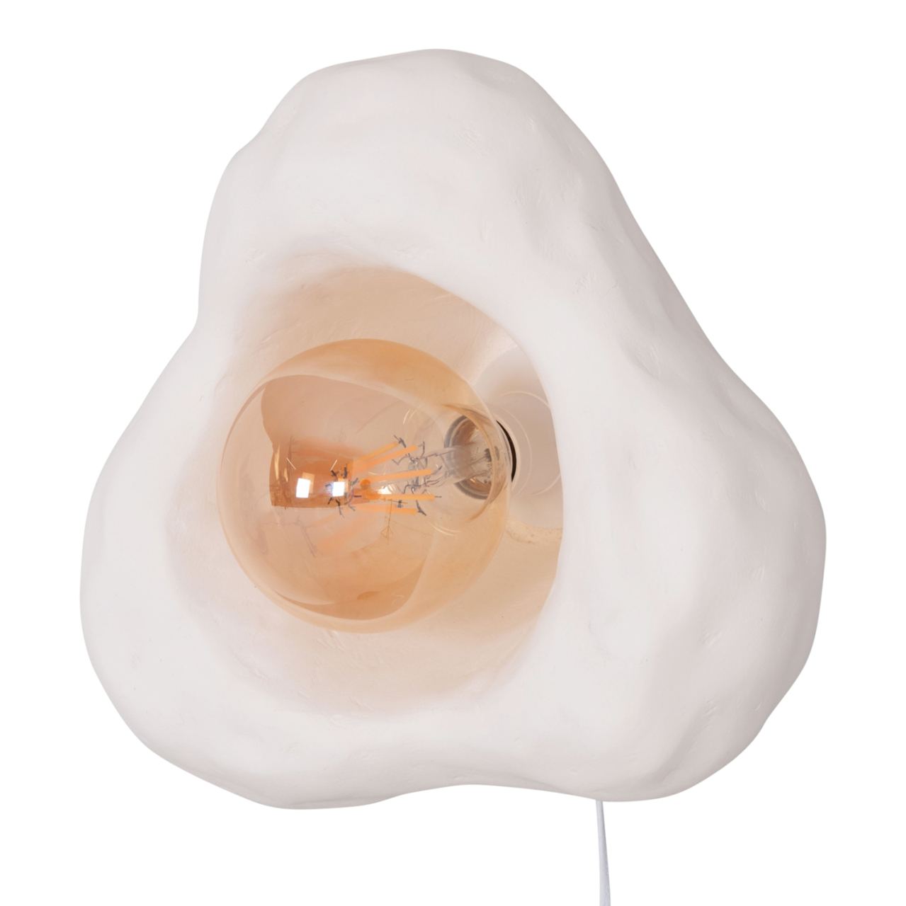 WALL SCONCE LUXON HM4701.02S FIBER CEMENT IN WHITE 28x15x25Hcm. [4]