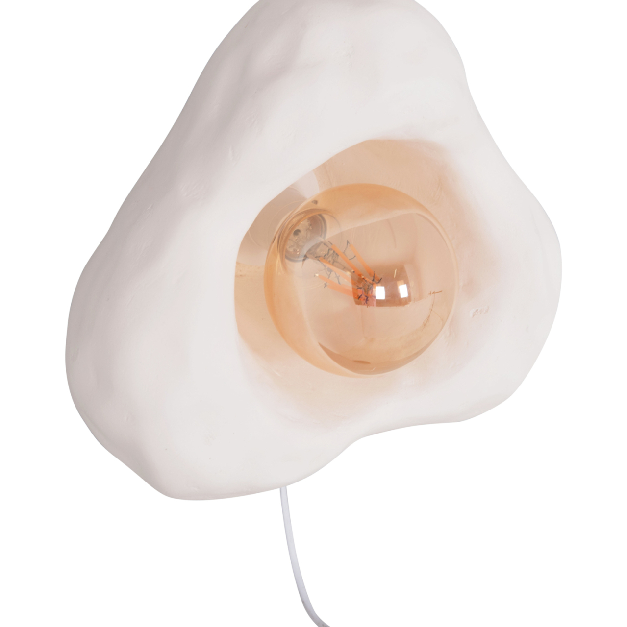 WALL SCONCE LUXON HM4701.02S FIBER CEMENT IN WHITE 28x15x25Hcm. [10]