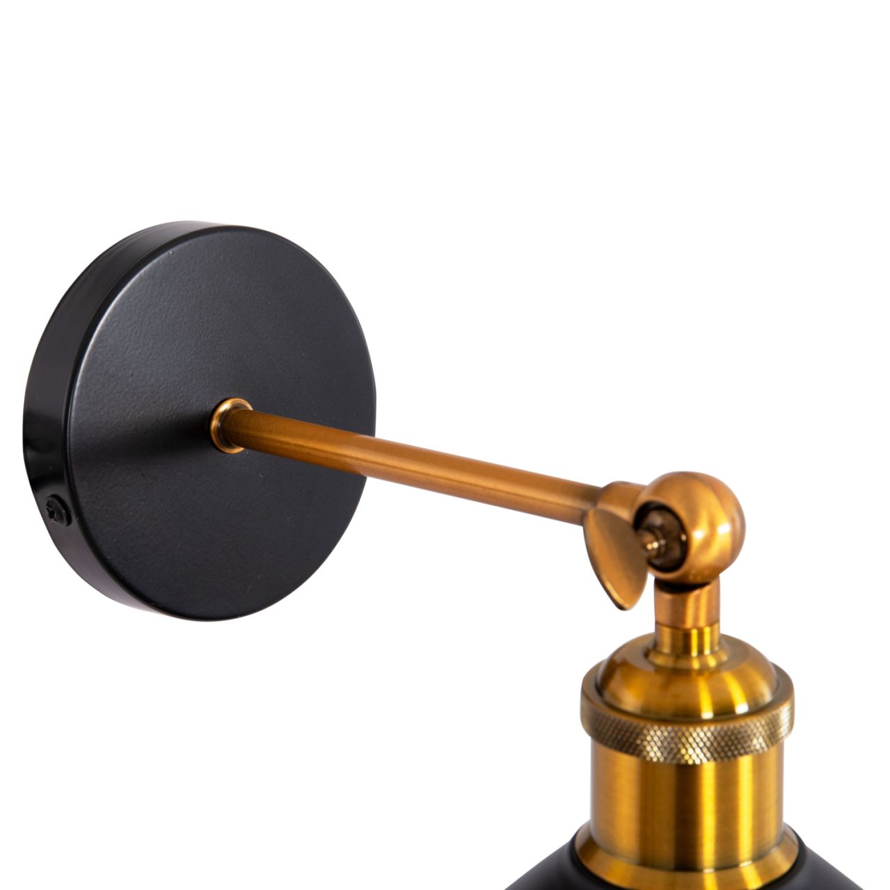 WALL SCONCE RESTON2 HM4464 METAL BASE and CAP-ALUMINUM BULB SOCKET 21x21x32Hcm. [6]
