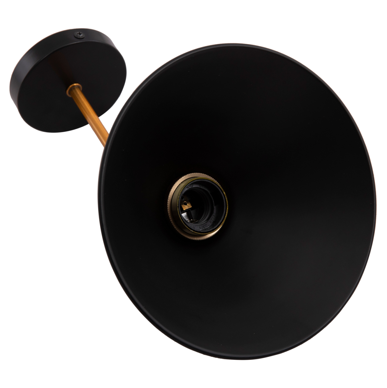 WALL SCONCE RESTON2 HM4464 METAL BASE and CAP-ALUMINUM BULB SOCKET 21x21x32Hcm. [8]