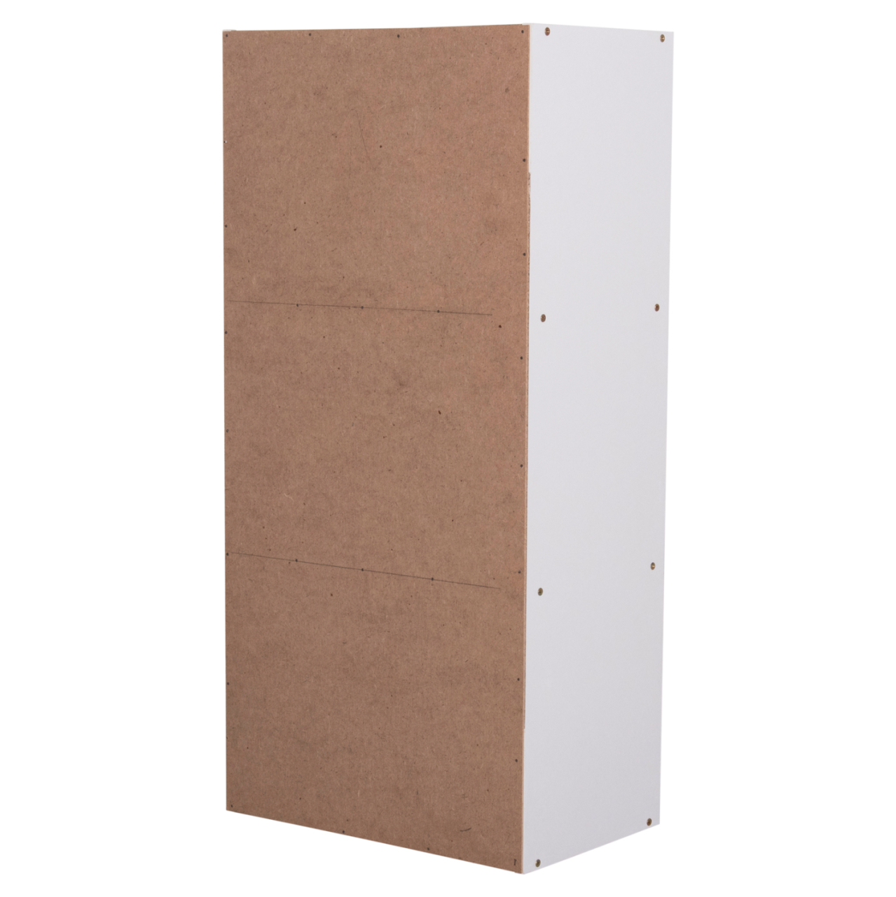 WALL SHELF RACK CUBICON HM9941.01 MELAMINE IN WHITE 38,5x23,5x80Hcm. [5]