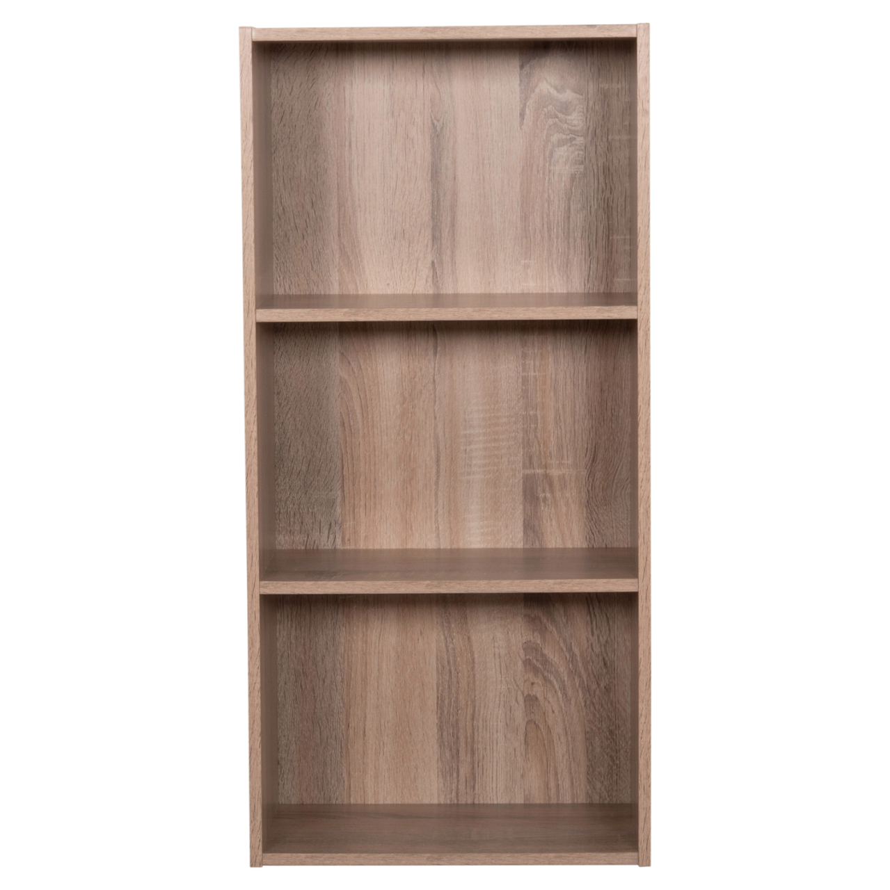 WALL SHELF RACK CUBICON HM9941.02 MELAMINE IN SONAMA OAK 38,5x23,5x80Hcm. [3]