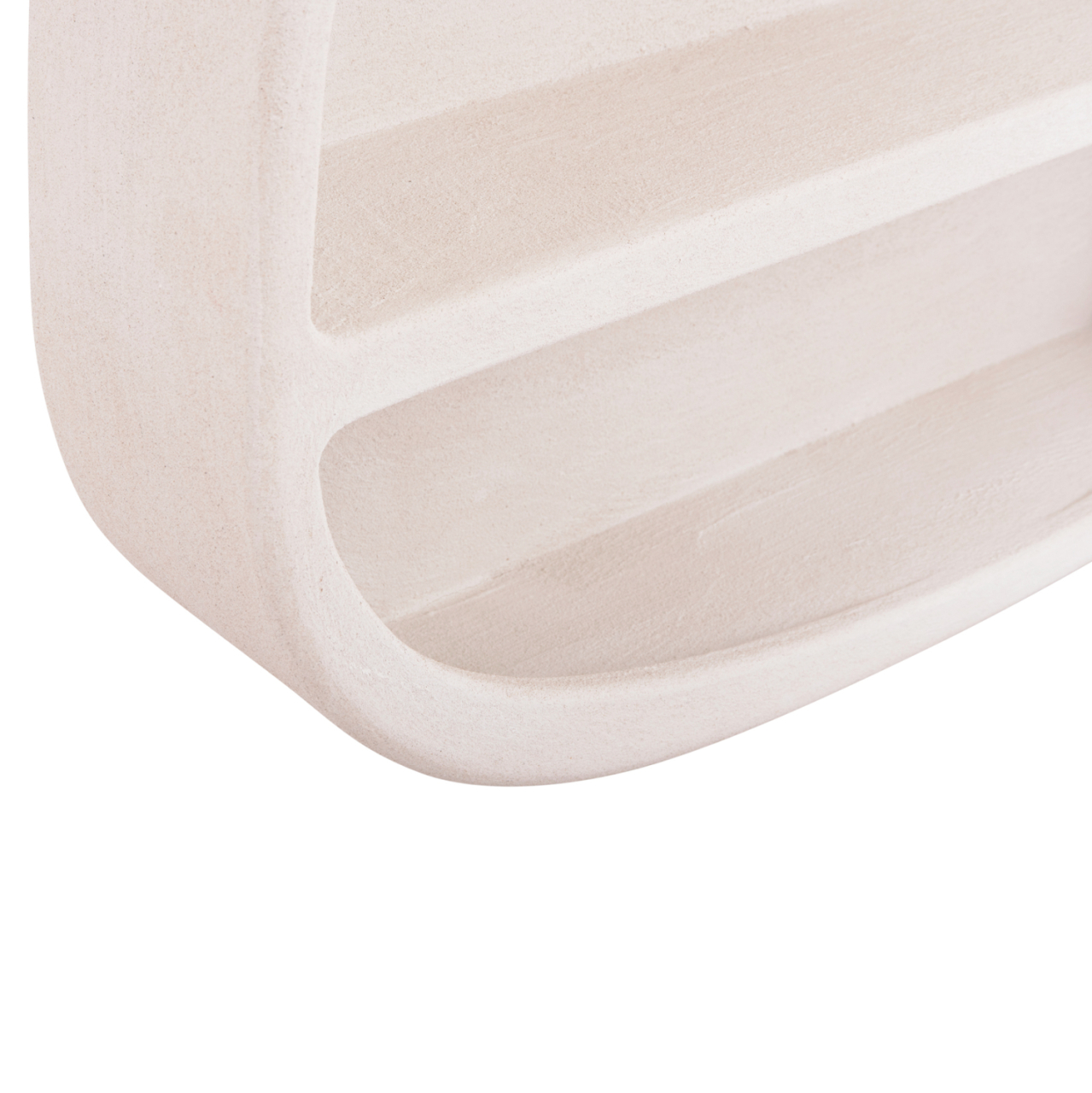 WALL SHELF SERIES SANTORINI HM18058 MDF IN OFF-WHITE COLOR 95x18x100Hcm. [8]