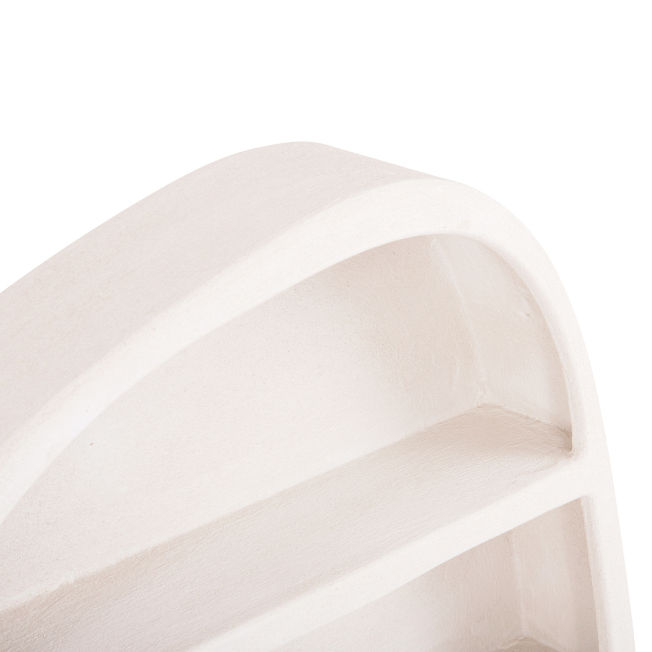 WALL SHELF SERIES SANTORINI HM18058 MDF IN OFF-WHITE COLOR 95x18x100Hcm. [7]