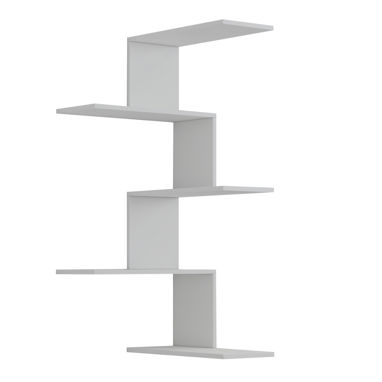 WALL SHELVES RORY HM8931.11 MELAMINE IN WHITE 22x51,5x109Hcm. [5]
