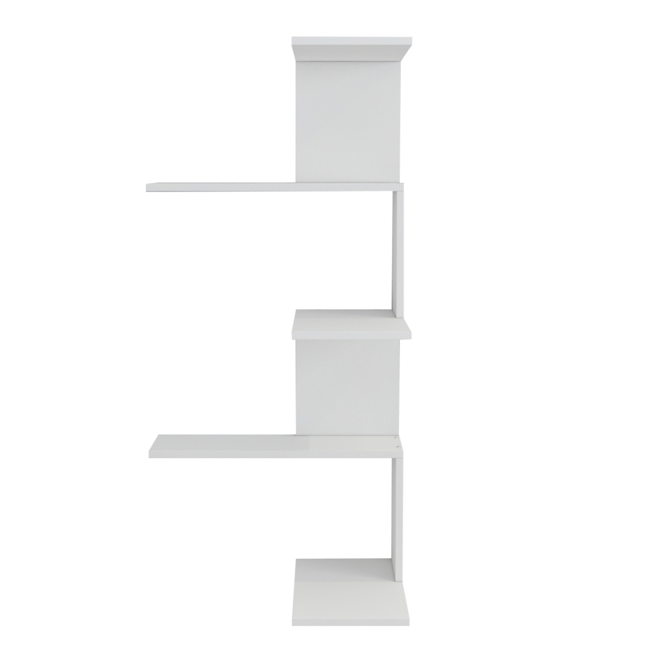 WALL SHELVES RORY HM8931.11 MELAMINE IN WHITE 22x51,5x109Hcm. [3]