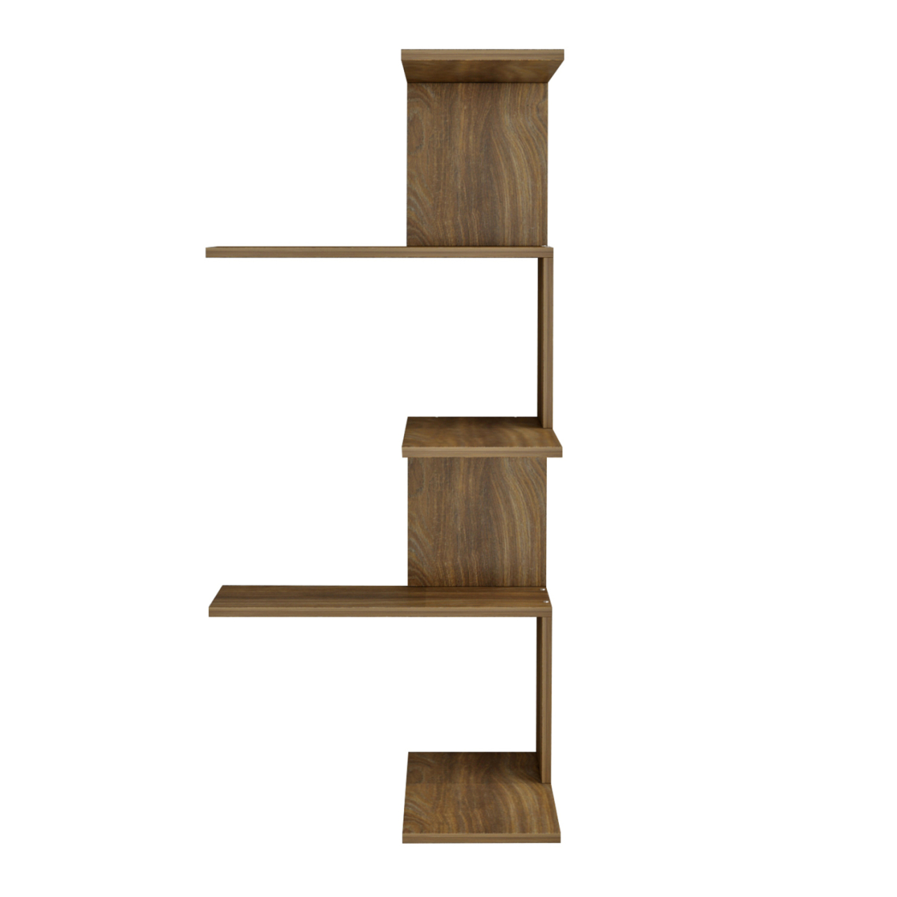 WALL SHELVES RORY HM8931.12 MELAMINE IN NATURAL 22x51,5x109Hcm. [3]
