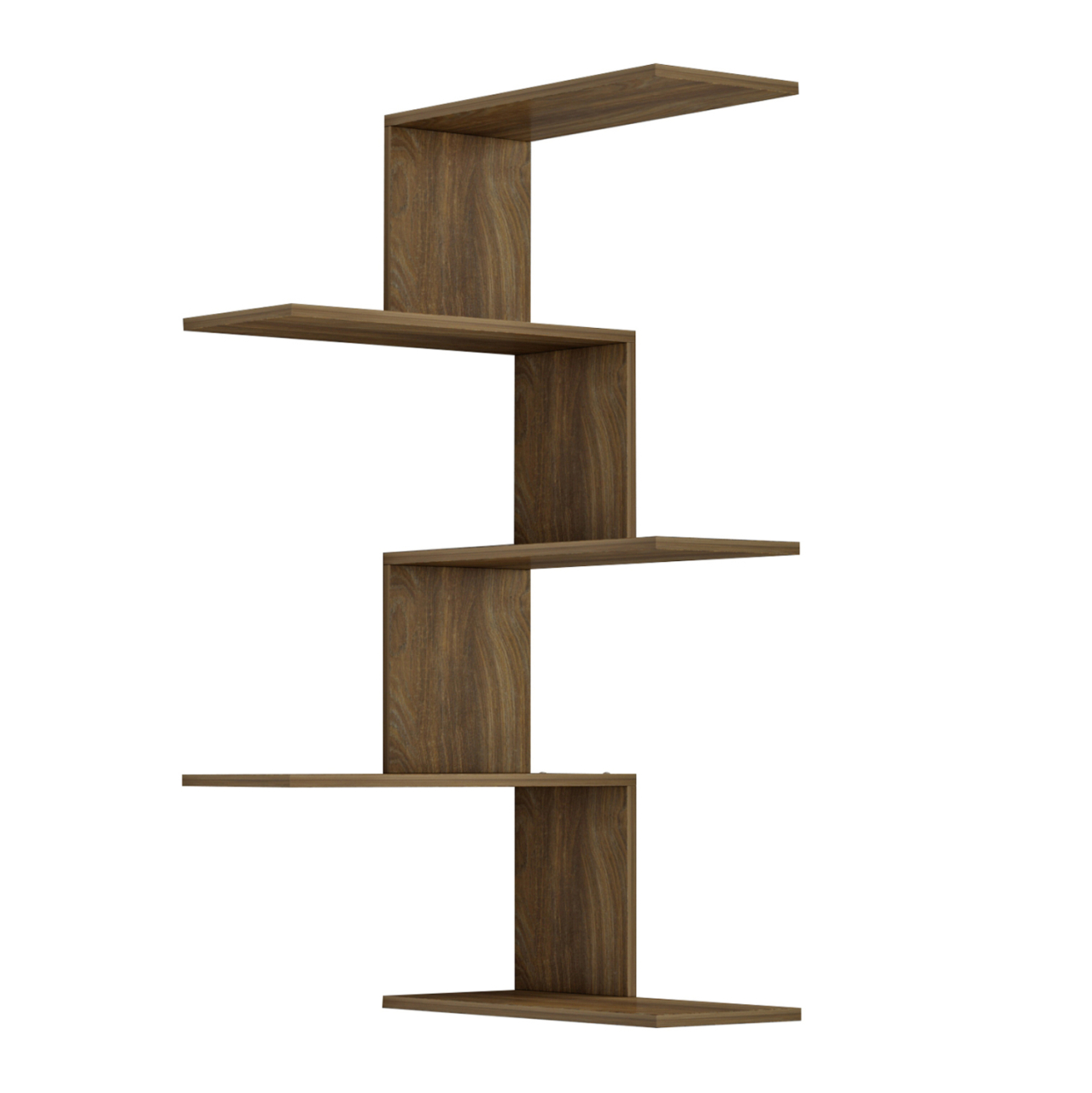 WALL SHELVES RORY HM8931.12 MELAMINE IN NATURAL 22x51,5x109Hcm. [5]