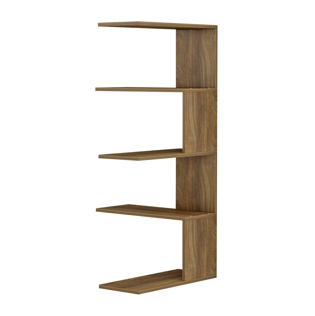 WALL SHELVES RORY HM8931.12 MELAMINE IN NATURAL 22x51,5x109Hcm. [4]