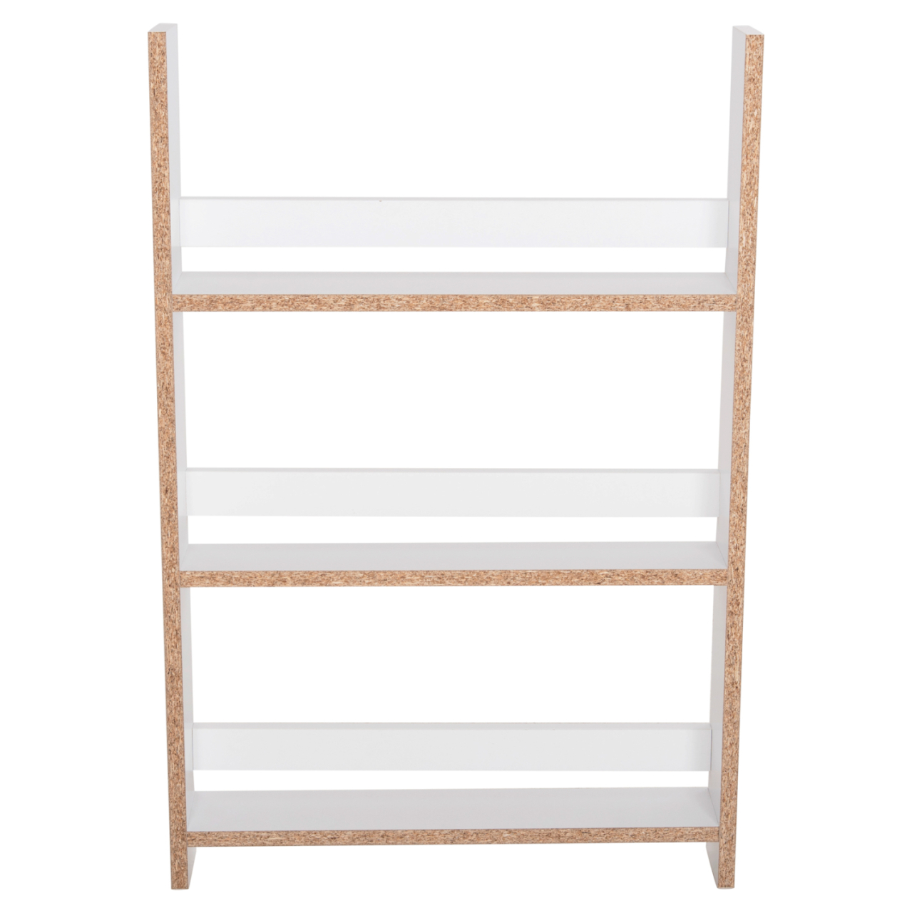 WALL SHELVES SANI HM18223.01 MELAMINE IN WHITE 60x10x90Hcm. (3 SHELVES) [5]