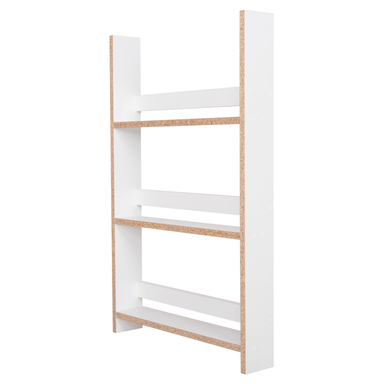 WALL SHELVES SANI HM18223.01 MELAMINE IN WHITE 60x10x90Hcm. (3 SHELVES) [4]