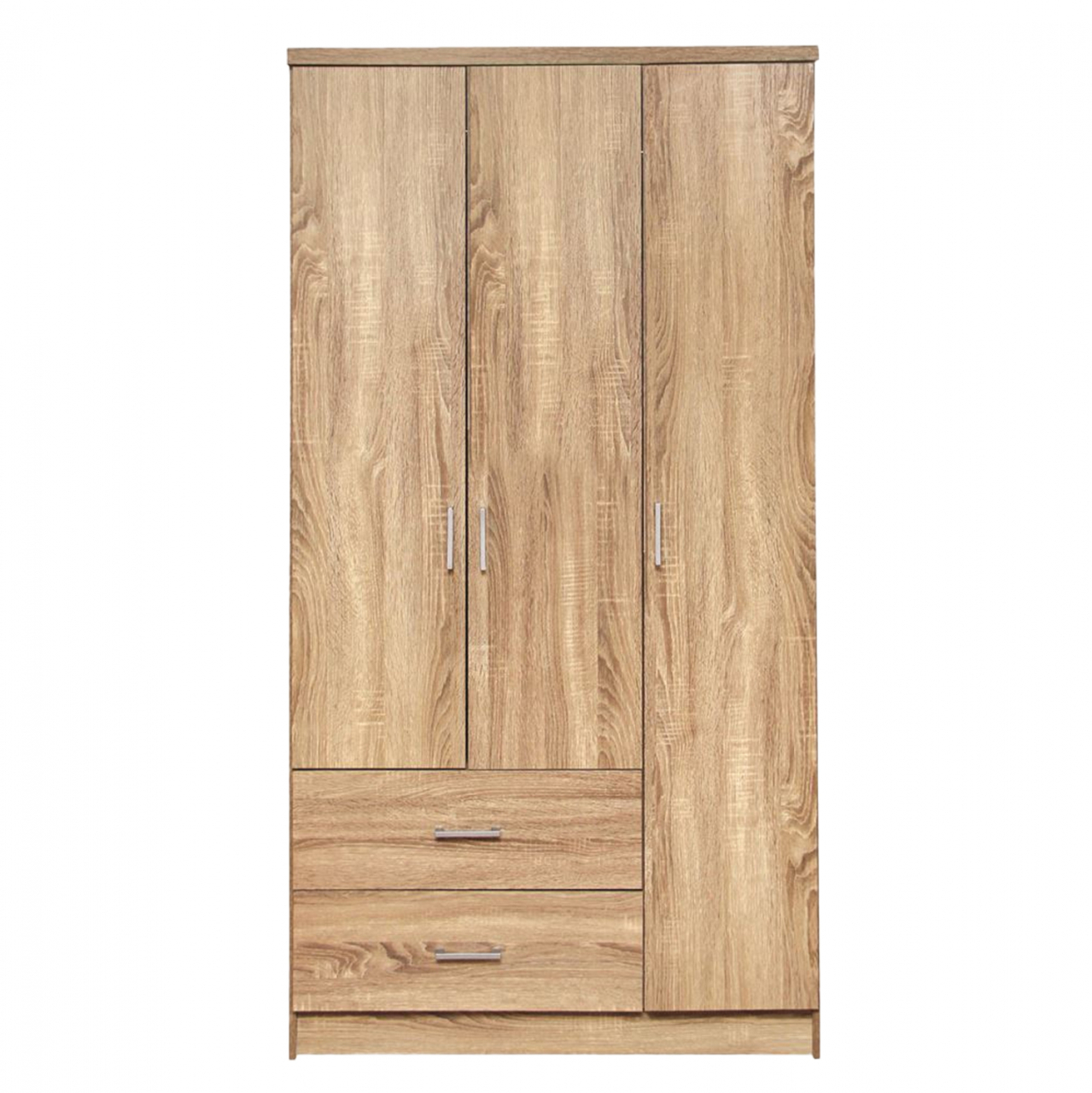 Wardorbe 3 Door with 2 drawers HM340.02 Sonama 89x42,5x181 [4]
