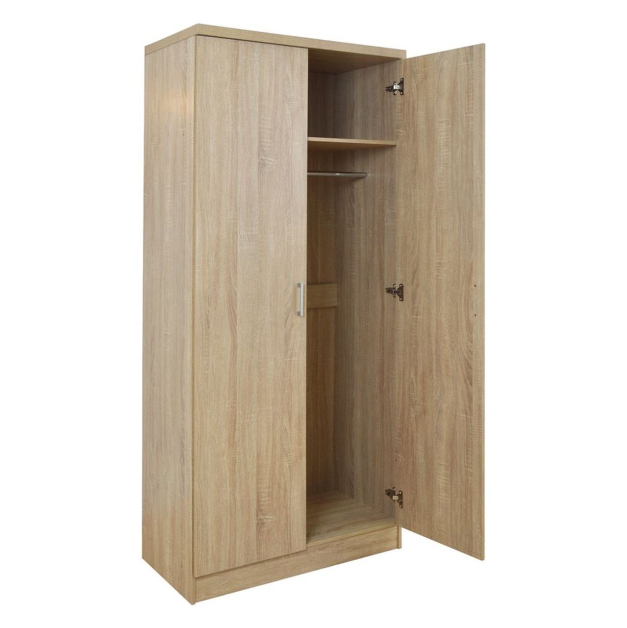 Wardrobe 2 Door sonama HM368.02 80x43x181 [5]
