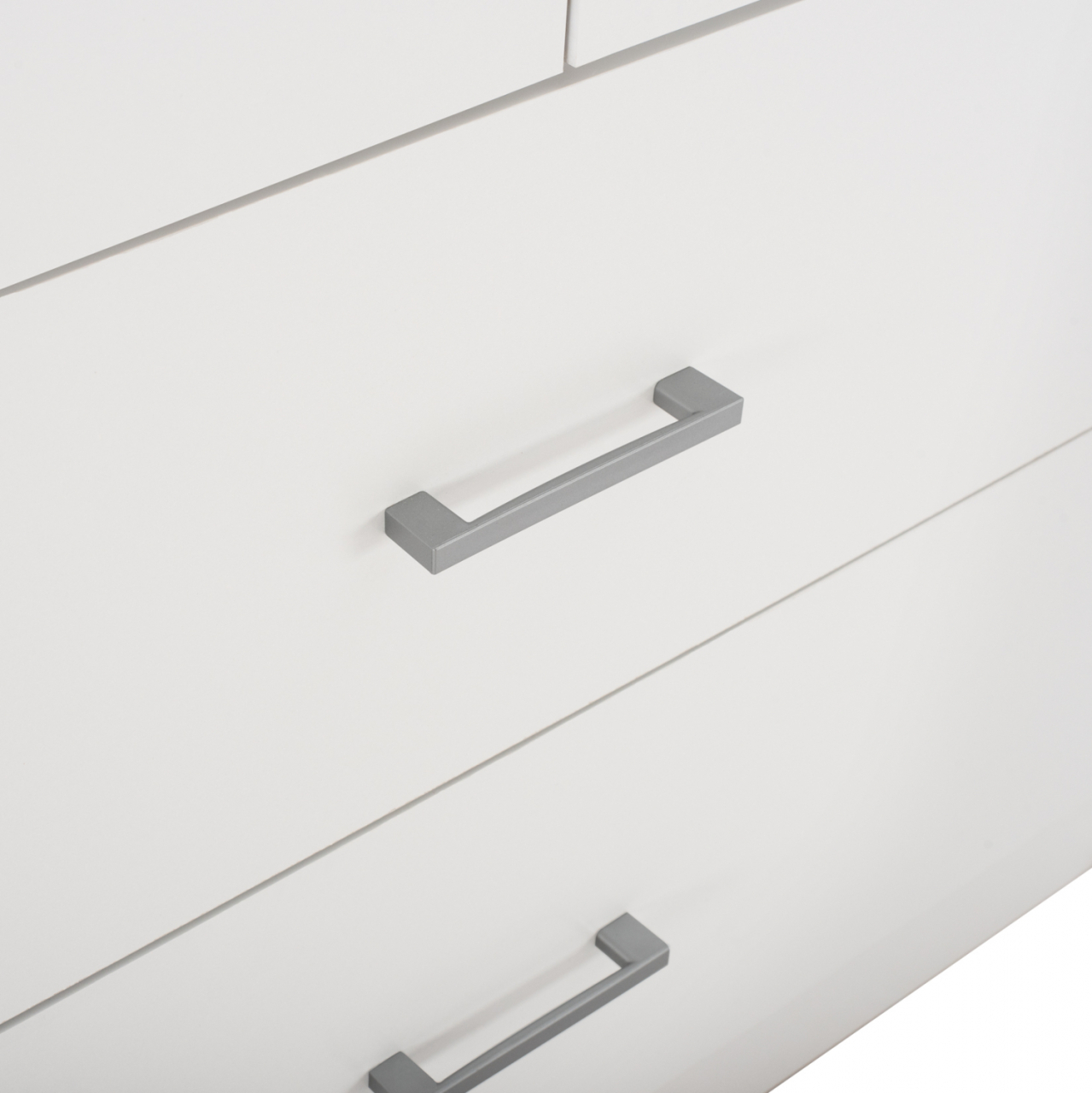 WARDROBE 2 DOORS WITH 2 DRAWERS HM338.05 WHITE 80Χ42,5Χ180,5Υ cm. [6]