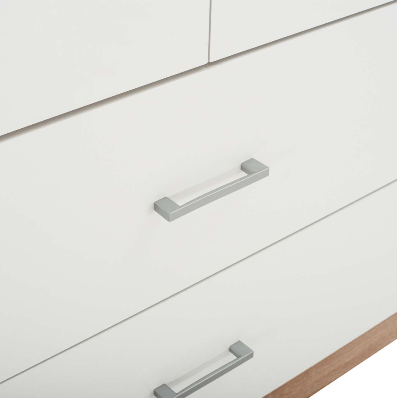 WARDROBE 2 DOORS WITH 2 DRAWERS HM338.06 SONAMA-WHITE 80Χ42,5Χ180,5Υ cm. [6]