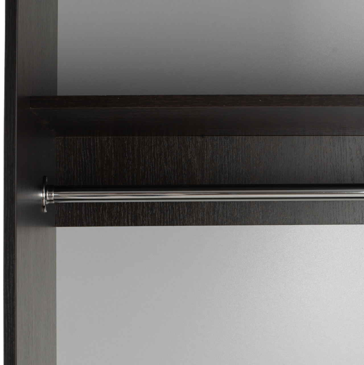 WARDROBE 2-LEAF HM2434.02 ADLER SLIDING DOORS MIRROR WENGE 160x60x210H [8]
