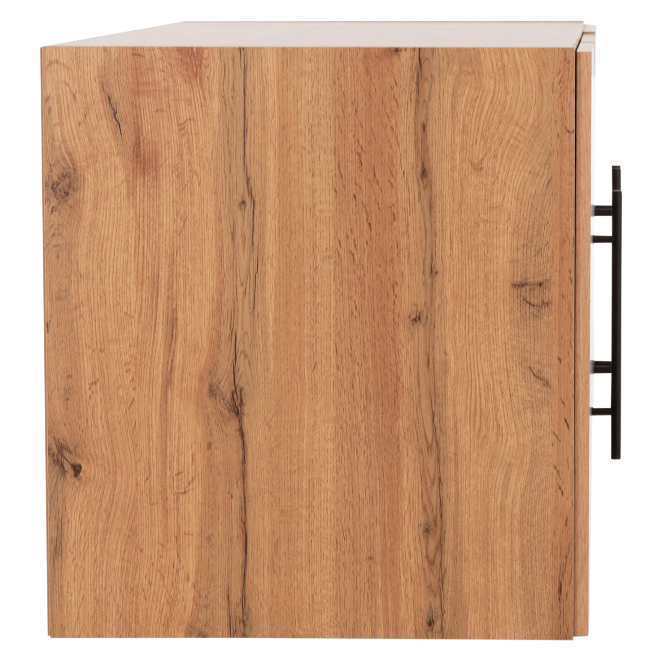 WARDROBE 3-LEAF LOFT CARYS HM747.12 MELAMINE IN NATURAL WOOD COLOR 150x55.5x60Hcm. [5]