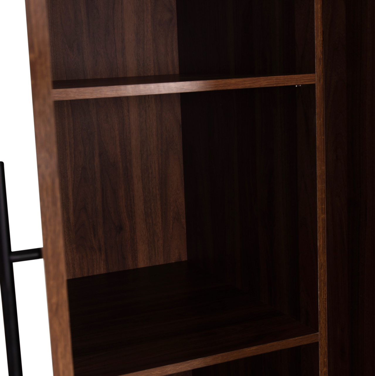 WARDROBE 3-LEAF WITH 2 DRAWERS CARYS HM746.11 MELAMINE IN WALNUT/ZEBRANO 150x55.5x180Hcm [9]