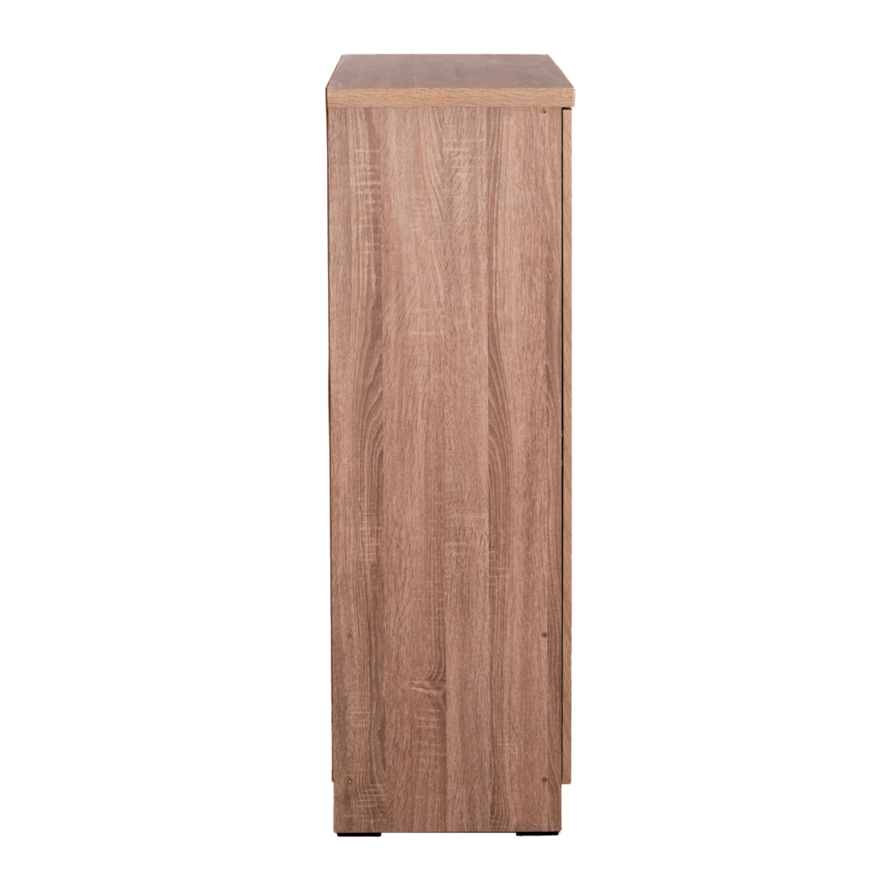 WARDROBE 3-LEAF WITH SHELVES FUENTO HM2482.01 MELAMINE IN SONAMA OAK 120-116x40x123.5Hcm [4]