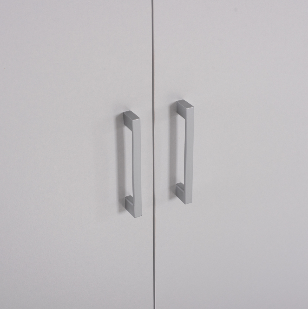 WARDROBE BAILEY HM337.05 2-LEAF 3 SHELVES MELAMINE IN WHITE 60Χ43Χ181H cm. [5]