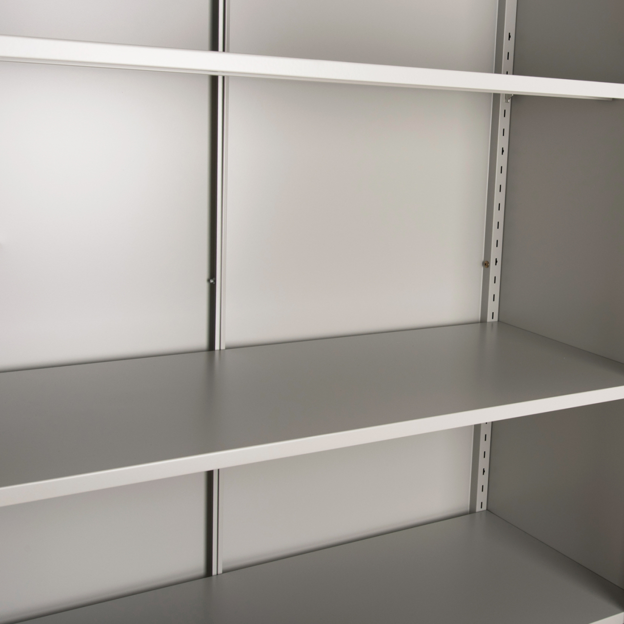 WARDROBE METALLIC DURON HM12001 2-LEAF WITH 5 STORAGE SPACES and LEGS-GREY 90Χ40Χ190Hcm. [6]