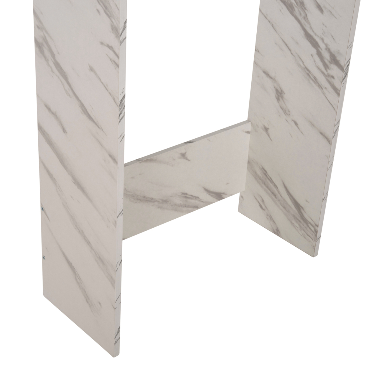 WASHING MACHINE FURNITURE TERRY HM9122.12 WITH CABINET and SHELVES MELAMINE WHITE MARBLE 64Χ29Χ181Hcm. [7]