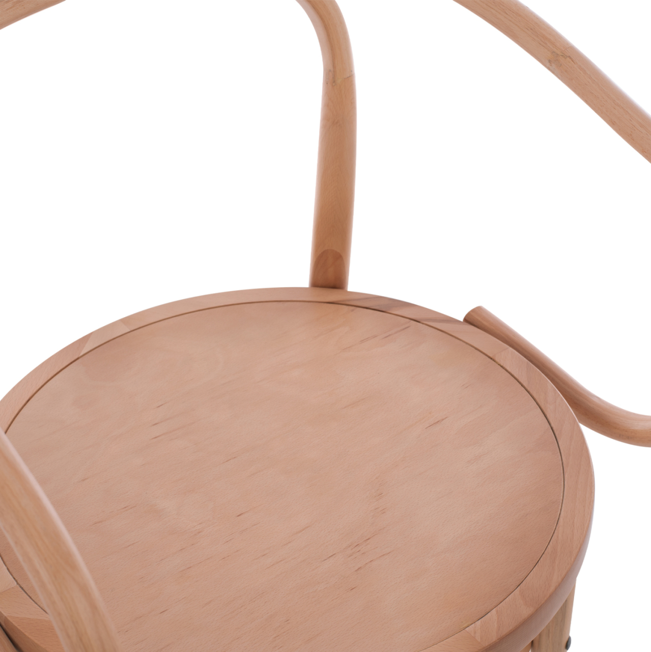 Wooden Armchair from beech wood in natural color HM8746.01 56x52x82cm [8]