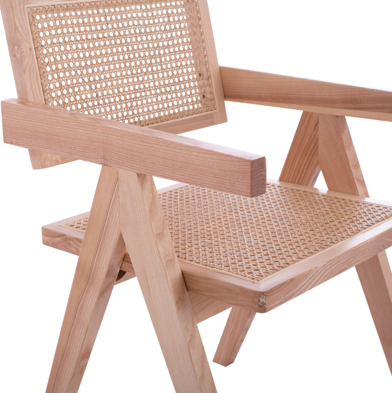 WOODEN CHAIR BLAIRE WITH ARMS HM8916.01 52x50x80Y cm. [9]