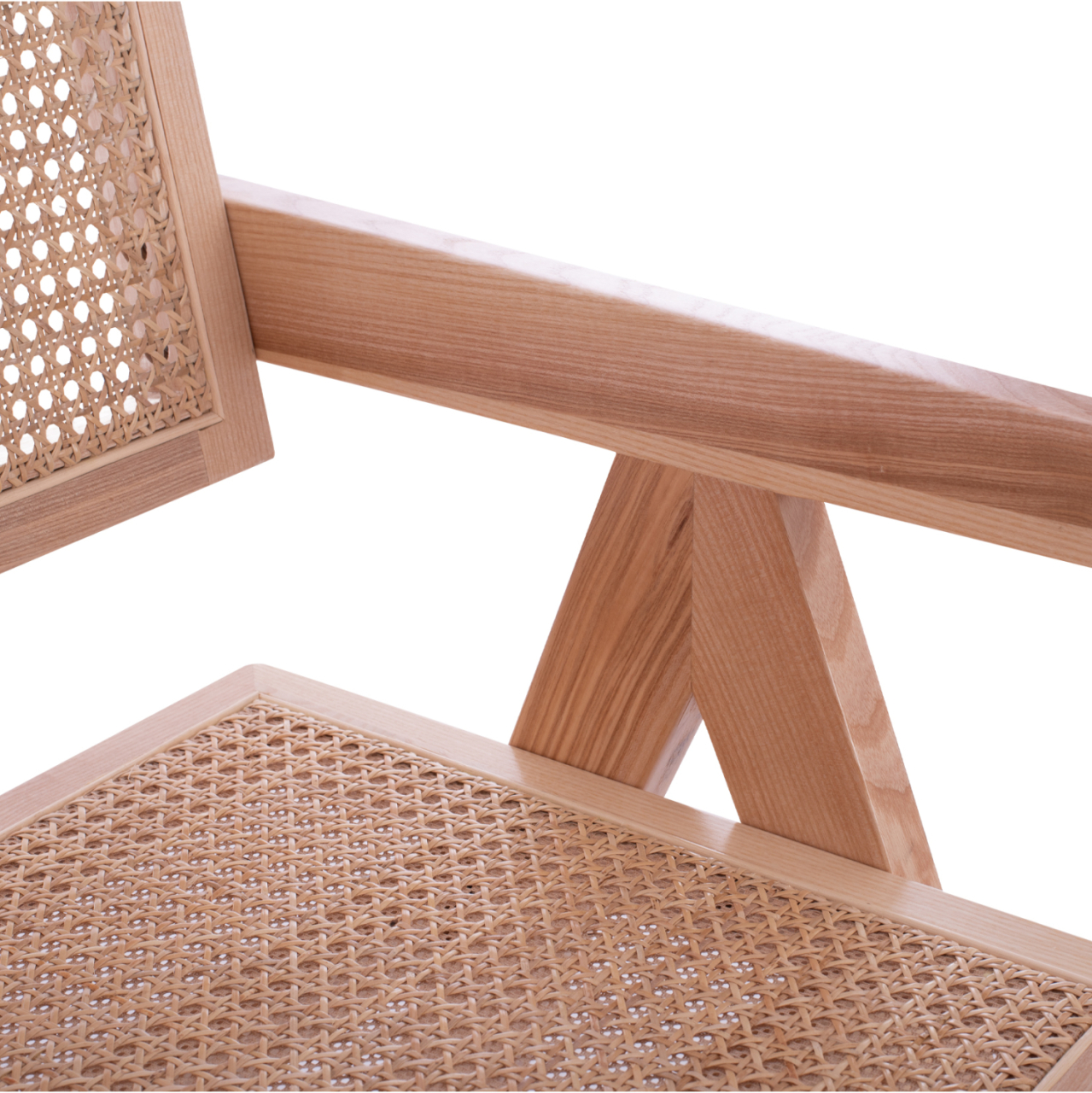 WOODEN CHAIR BLAIRE WITH ARMS HM8916.01 52x50x80Y cm. [10]