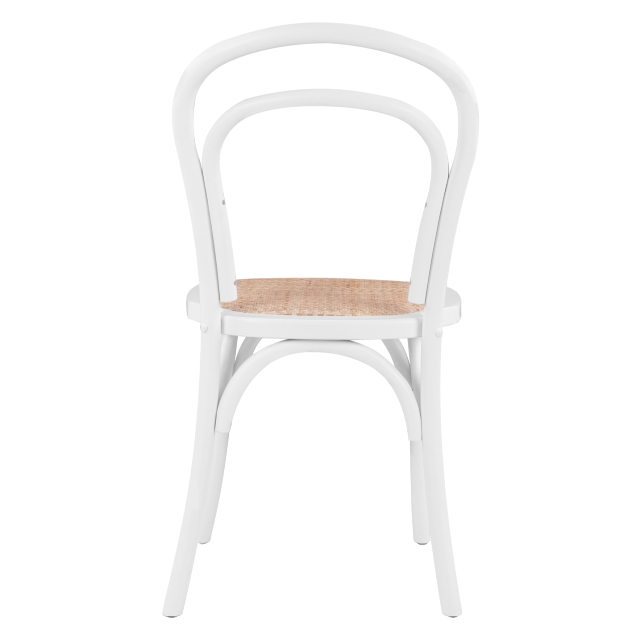 Wooden chair Vienna Type Aliyah Stackable from beech wood in white matte HM8644.03 45x54x89 [6]