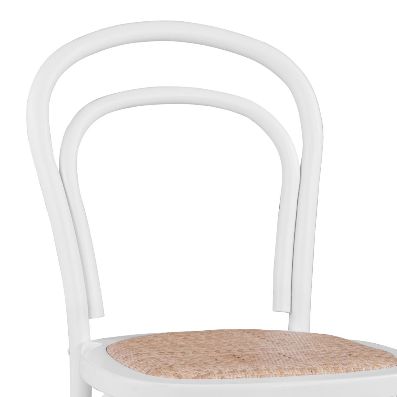 Wooden chair Vienna Type Aliyah Stackable from beech wood in white matte HM8644.03 45x54x89 [7]