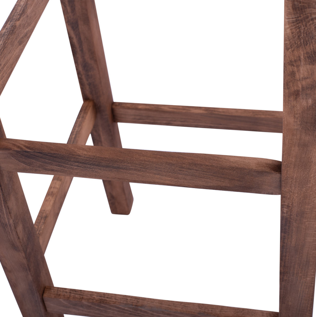 WOODEN STOOL WITHOUT BACK IN WALNUT HM5583.01 [7]