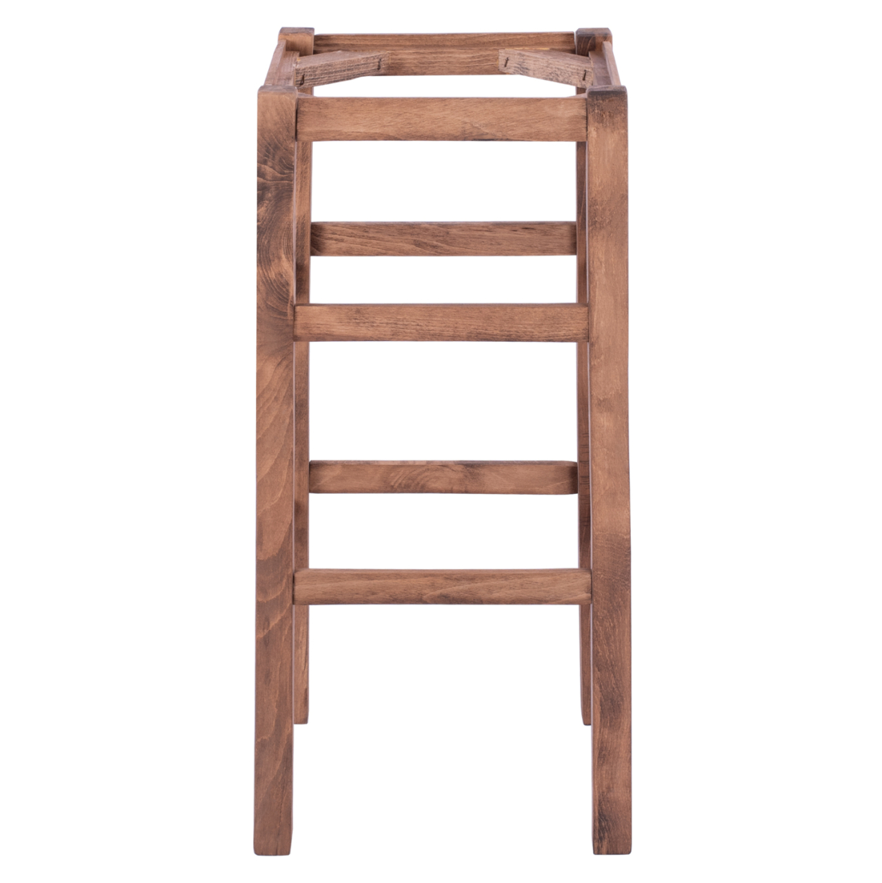 WOODEN STOOL WITHOUT BACK IN WALNUT HM5583.01 [3]