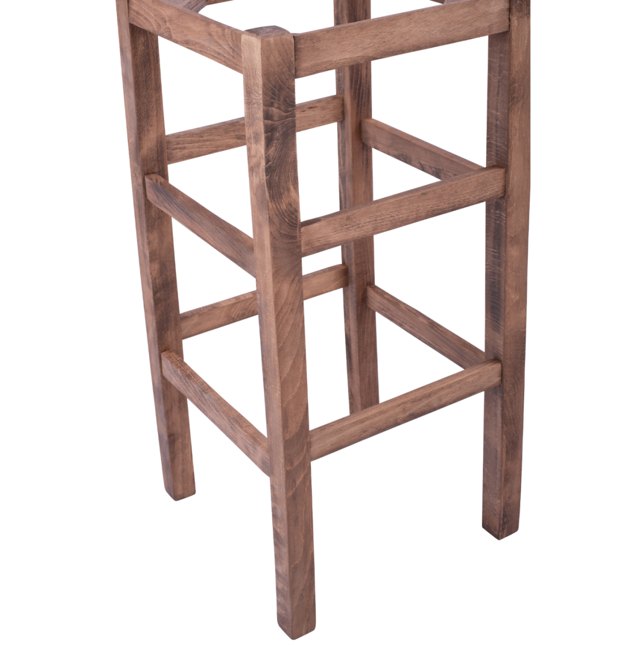 WOODEN STOOL WITHOUT BACK IN WALNUT HM5583.01 [5]