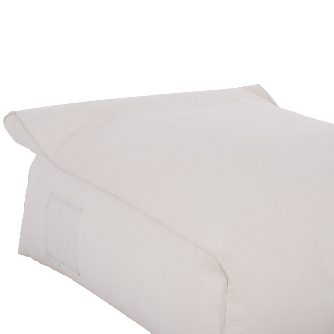 ΠΟΥΦ YAMIN 2ΑΤΟΜΩΝ ΜΕ TEXTILENE 600gr/m2 2X1 ΛΕΥΚΟ HM5773.11 140x140x40-60Υεκ. [6]