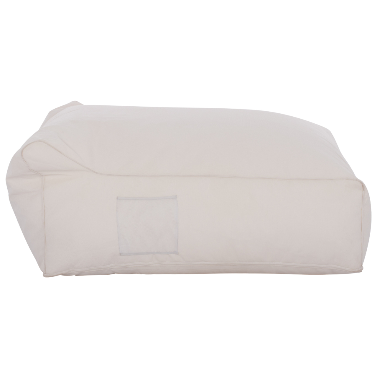 ΠΟΥΦ YAMIN 2ΑΤΟΜΩΝ ΜΕ TEXTILENE 600gr/m2 2X1 ΛΕΥΚΟ HM5773.11 140x140x40-60Υεκ. [4]