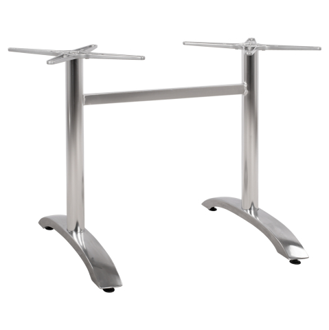 Baze pentru mese - ALUMINUM base 2 legs HM461.03 Chromed 78,5x60x73cm