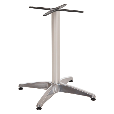 Baze pentru mese - Aluminum Base 4legs 66x66x69cm with cross 45x45cm HM448.01 Chromed