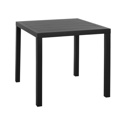 Mese - Aluminum Table 80x80 Grey HM5572.02
