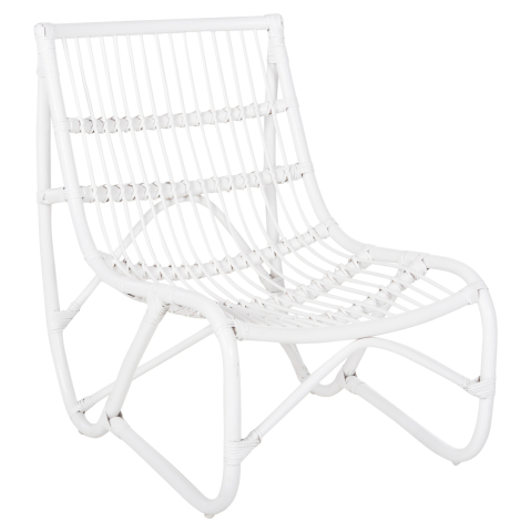 Scaune - Fotolii - ARMCHAIR GRINN HM9815.03 RATTAN RODS IN WHITE COLOR 56.5x73.5x79.5H cm.