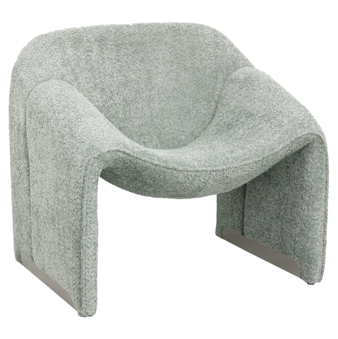 Fotolii - ARMCHAIR SPINER HM9599.05 PISTACHIO GREEN BOUCLE FABRIC 81x64x74Hcm.